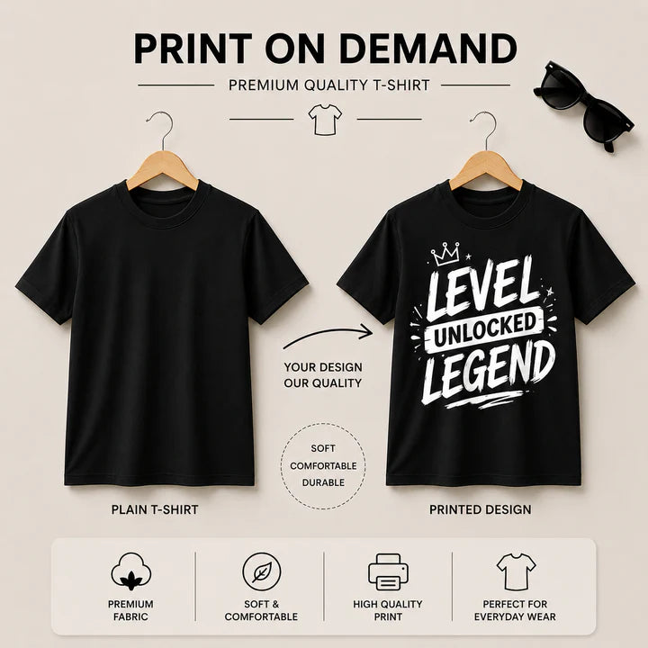Customized T-Shirt + Valtro Basic T-Shirt Bundle