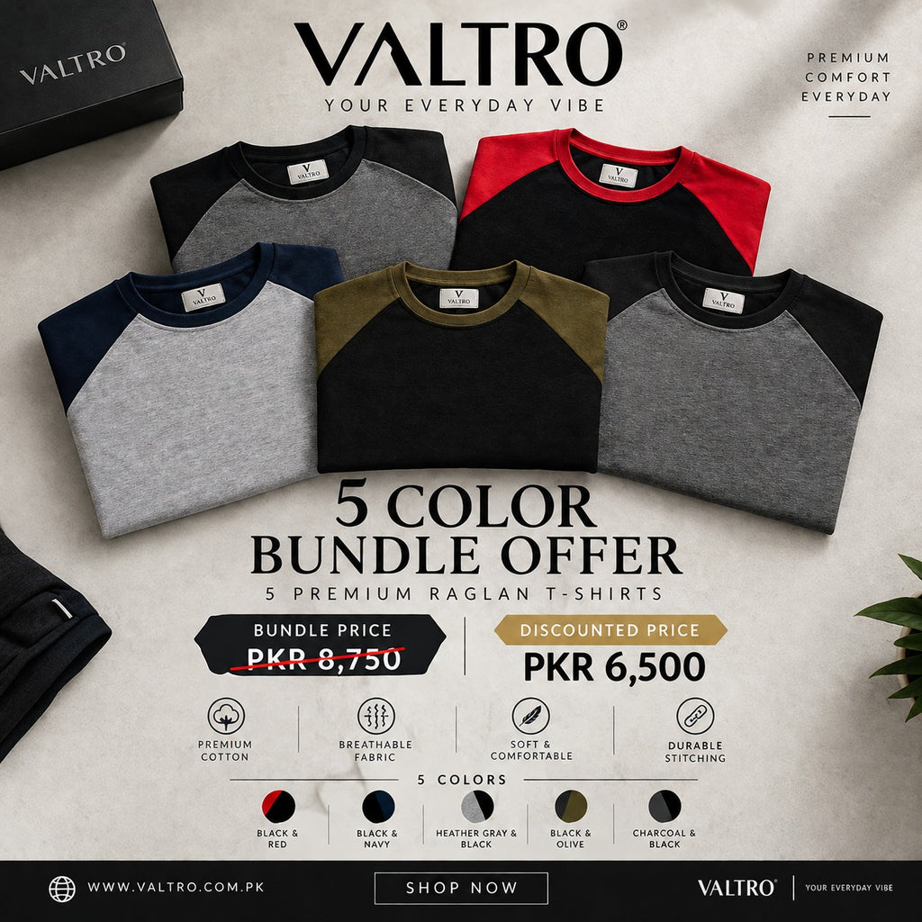 Bundle Offer - Drop Shoulder T-Shirt